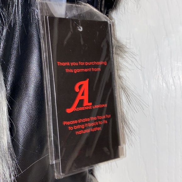 Adrienne Landau Woman’s Synthetic Fur Winter Outdoor Vest Size Small - Picture 4 of 13